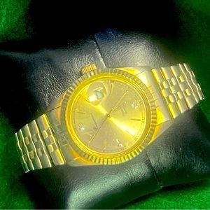 Men’s watch with diamonds